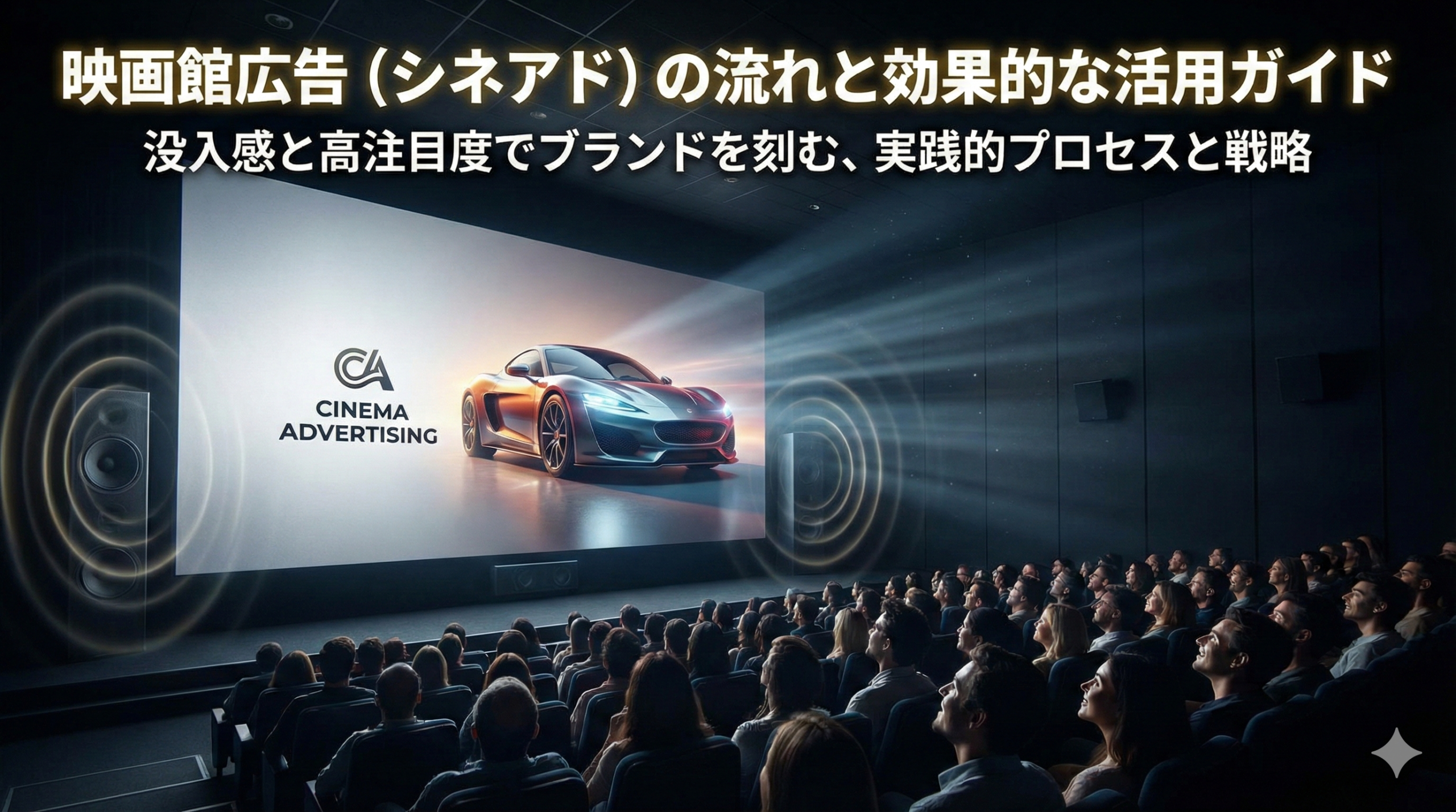映画館広告（シネアド）の流れと効果的な活用ガイド