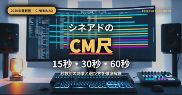 【2026年最新】シネアド（映画館広告）のCM尺は15秒・30秒・60秒どれが最適？秒数別の効果と選び方を広告代理店が徹底解説