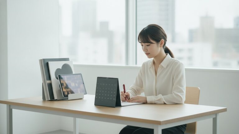 雑誌広告のスケジュール
