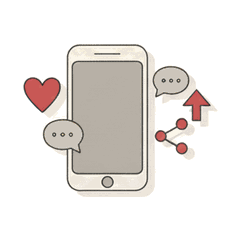 SNS広告のイメージ